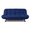 КОСМО  комплект (Диван+кресло+пуф)Синий велюр