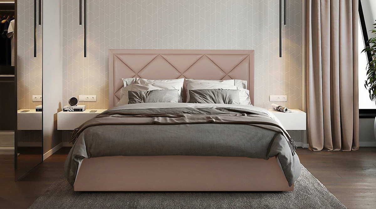 Кровать Дерби в интерьере 1