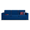Диван прямой Стокгольм Синий / серый