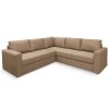 Угловой диван Ольборг Бежевый Рогожка
