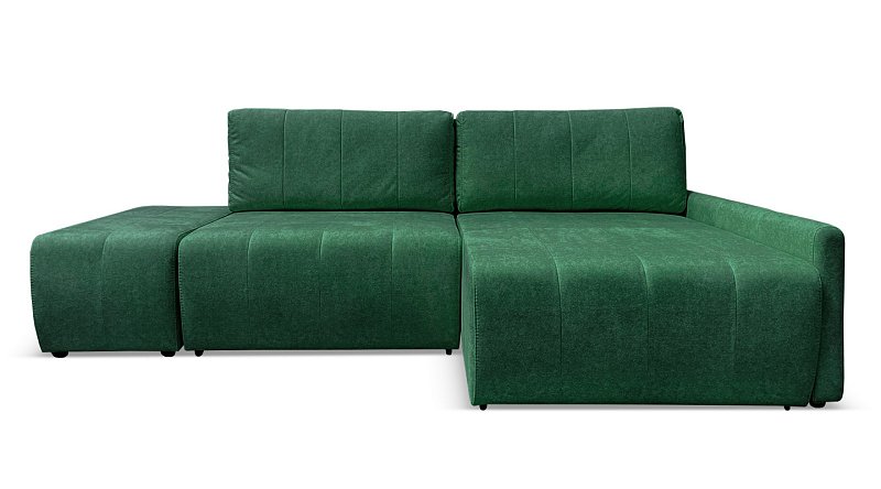 Угловой диван Осака с пуфом