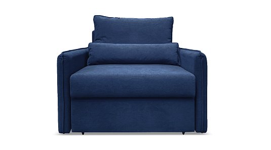 Кресло-кровать Рейн Синий велюр