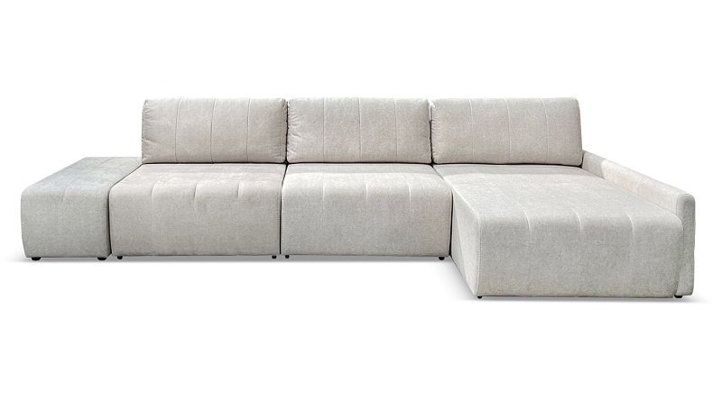 Угловой диван max Осака с пуфом